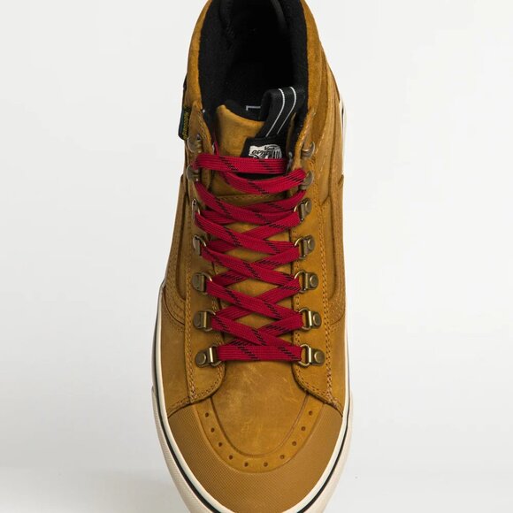 Vans Sk8-Hi Dr MTE-2 Boots Pop Lace Tan Mens Size 10 VN0009QMJM9 NEW RARE - Picture 11 of 13